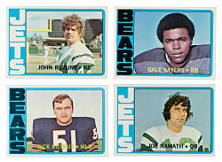 1972 Topps Football Near-Complete Low-Number Run (262/263)