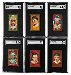 1911 T205 Gold Border Near-Complete Master Set (193/221)