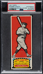 1951 Topps Connie Mack's All-Stars Babe Ruth - PSA