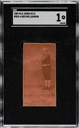 1889 N172 Old Judge Ned Williamson SGC POOR 1