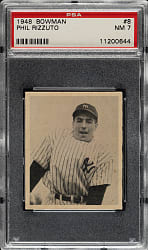 1948 Bowman #8 Phil Rizzuto PSA NM 7