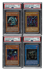 2002 Yu-Gi-Oh! Magic Ruler 1st Edition PSA GEM MINT 10 and MINT 9 Complete Set (104)