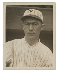 Circa 1919 Frank "Home Run" Baker Original Paul Thompson Agency Photograph PSA/DNA Type I