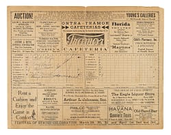1936-1937 New York Yankees Multi-Signed Scorecard with Tony Lazzeri - PSA/DNA