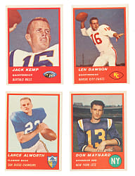 1963 Fleer Football Complete Set (88)