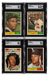 1961 Topps Near-Complete Set (586/587)