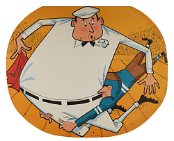 1960s Post Cereal Football Grocery Store Display Collection (6)