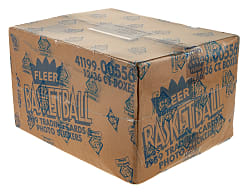 1989-1990 Fleer Basketball Factory-Sealed Unopened Wax Box Case (12 Boxes) - BBCE