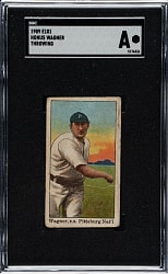 1909 E101 Anonymous "Set of 50" Honus Wagner Throwing SGC Authentic