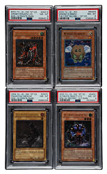 2004 to 2006 Yu-Gi-Oh! GX Era Super, Ultra, and Ultimate Rare Holographic PSA-Graded Collection (34)