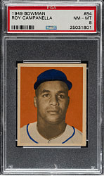 1949 Bowman #84 Roy Campanella Rookie PSA NM-MT 8