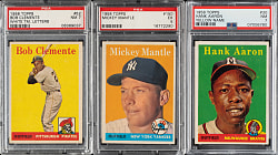 1958 Topps Complete Master Set (535) Including 66 PSA- and SGC-Graded Cards