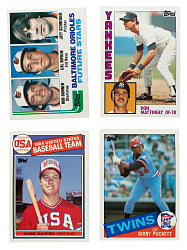 High-Grade 1981 to 1987 Topps Complete Set Collection (7 Sets, 5,478 Cards)