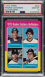 1975 Topps #620 Gary Carter Rookie PSA GEM MINT 10