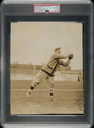 Circa 1909 Red Murray Original Pictorial News Photograph PSA/DNA Type I - Image Used for 1910 E125 Card