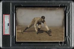 Circa 1907 Tim Jordan Original Pictorial News Photograph PSA/DNA Type I - Image Used for 1911 T3 Turkey Red Card