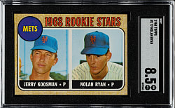 1968 Topps #177 Nolan Ryan Rookie SGC NM/MT+ 8.5