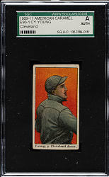 1909-1911 E90-1 American Caramel Cy Young Cleveland SGC Authentic