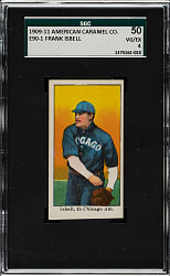 1909-1911 E90-1 American Caramel Frank Isbell SGC VG/EX 50