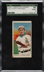 1909-1911 E90-1 American Caramel Stuffy McInnes SGC VG/EX 50