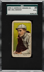 1909-1911 E90-1 American Caramel Bill Sweeney SGC GOOD 30