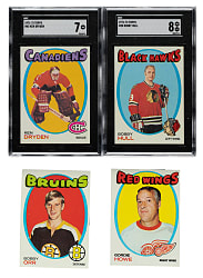 High-Grade 1971-1972 Topps Hockey Complete Set (132)
