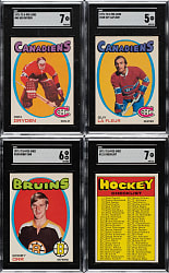 High-Grade 1971-1972 O-Pee-Chee Hockey Complete Set (264) Plus Complete Story Booklets Set (24)