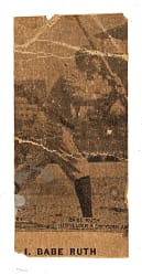 1926 W511 #1 Babe Ruth Black and White