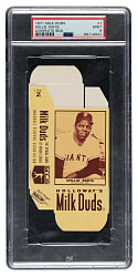 1971 Milk Duds Complete Box Willie Mays PSA MINT 9 - Highest Graded!