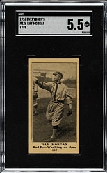 1916 M101-4 Everybody's Clothing Store (Type 1) #126 Ray Morgan SGC EX+ 5.5