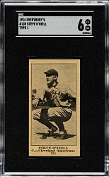 1916 M101-4 Everybody's Clothing Store (Type 1) #135 Steve O'Neill SGC EX/NM 6 - 1 of 1 - Highest Graded!