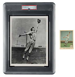 Circa 1937 Ted Williams PCL San Diego Padres Vintage Photograph PSA/DNA Type III - Image Used for 1959 Fleer Ted Williams Card!