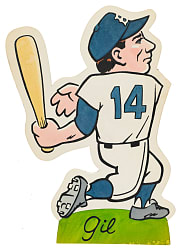 Scarce 1973 Laughlin "Super Stand-Ups" Gil Hodges