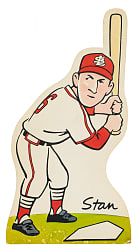 Scarce 1973 Laughlin "Super Stand-Ups" Stan Musial