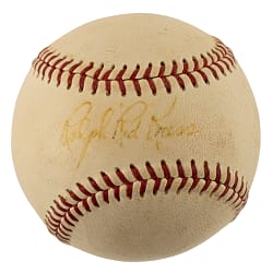 Ralph "Red" Kress Single-Signed Baseball - PSA/DNA
