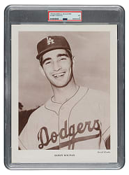 1963 M118 Baseball Magazine Sandy Koufax PSA VG 3