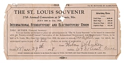 March 29, 1928 Urban Shocker Signed Receipt - From the Urban Shocker Collection