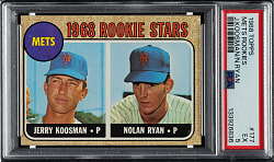 1968 Topps #177 Nolan Ryan Rookie PSA EX 5