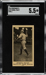 1916 M101-4 Everybody's Clothing Store (Type 1) #139 Derril Pratt SGC EX+ 5.5