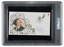 1998 Phil Collins Signed First Day Cover - PSA/DNA