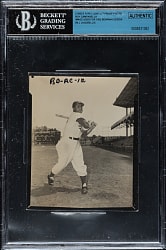 Circa 1950s Roy Campanella Original Bill Jacobellis Contact-Proof Photograph Beckett Type I - Image Used for 1952 Bowman Card!
