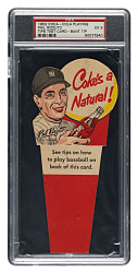 1952 Coca-Cola Playing Tips Test Phil Rizzuto PSA EX 5 - How to Bunt Back Variation - 1 of 2 - Highest Graded!