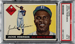 1955 Topps #50 Jackie Robinson PSA EX 5