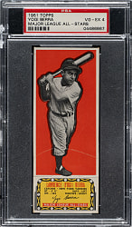 1951 Topps Major League All-Stars Yogi Berra PSA VG-EX 4