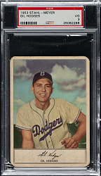 1953 Stahl-Meyer Franks Gil Hodges PSA VG 3
