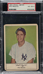 1953 Stahl-Meyer Franks Phil Rizzuto PSA VG-EX 4