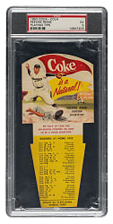 1952 Coca-Cola Playing Tips Pee Wee Reese PSA EX 5