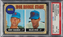 1968 Topps #177 Nolan Ryan Rookie PSA NM-MT 8