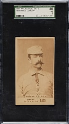 1887 N690 Kalamazoo Bats Mike Dorgan New York Giants SGC VG 40