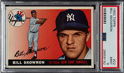 1955 Topps #22 Bill Skowron PSA MINT 9